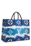 Louis Vuitton BLUE MONOGRAM GIANT ESCALE ON THE GO GM