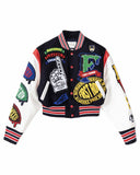 First row varsity jacket