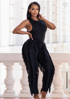 Fringe Pants Set