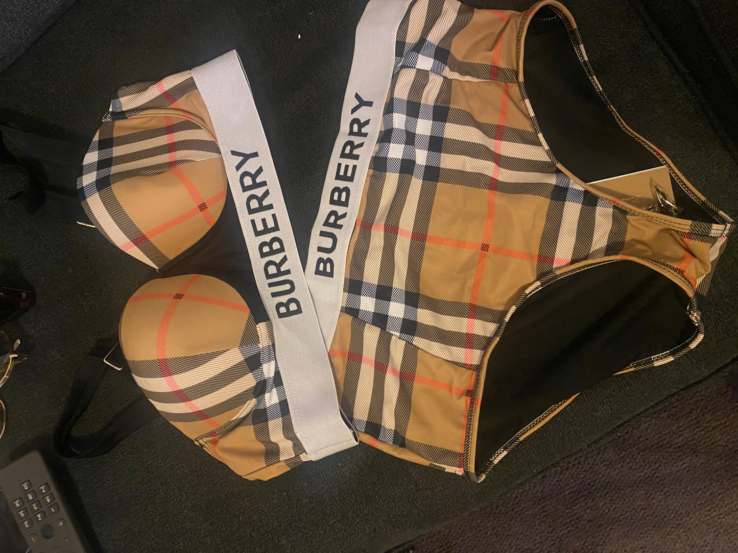 Burberry 2 piece bathing set